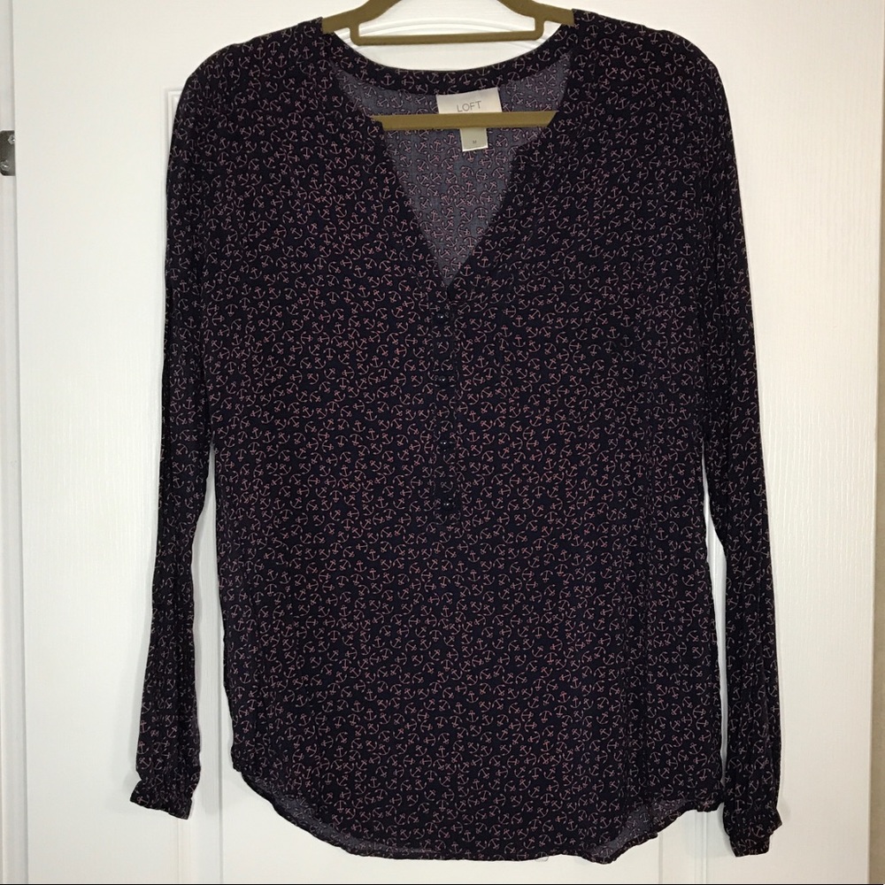 Loft Anchor Blouse